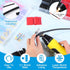 400 180 3: 1 Mimorou Pcs Heat Shrink Solder Seal Wire Connectors Kit with Heat Gun Waterproof Electrical Wire