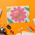 5x7 Sweetzer & Orange Teacher Thank You Card Elegant Appreciation Card with Gold Foil, Sturdy Envelope & Sealing