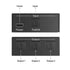 3 1 3 LPCM 2.0/DTS/Dolby PS4, Port Toslink Splitter, Digital Optical Audio Splitter Input Output, SPDIF Toslink Fiber