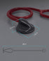 Lightweight Stethoscopes for Nurses, Doctors, Nursing Students, Single Head Heartbeat Monitor with Accessories