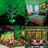 Taoushuleng 40ft 100 8 Solar String Lights Outdoor, Blackish Green Wire, LED with Lighting Modes
