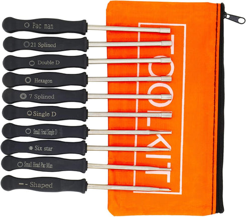 10 Pcs Carburetor Adjustment Tool Kit for Small Engine Carb Tune Up, Adjusting Tool