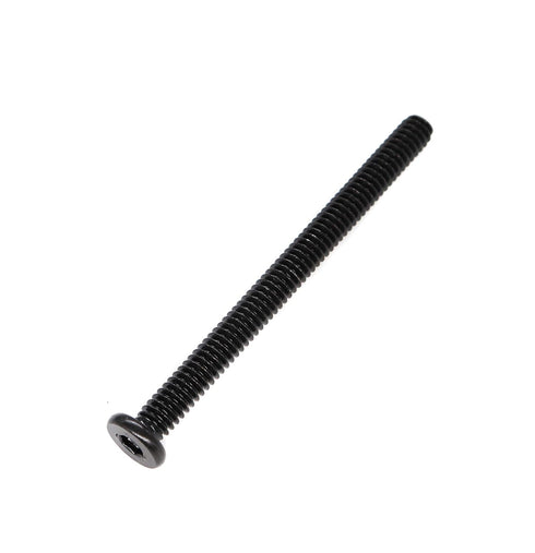 binifiMux 12pcs 1/4-20 x 2-1/2 Inch Black Hex Socket Cap Screws for Furniture Chair Table Desk