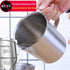 Heyiarbeit 24 Ounce Measuring Cup with Handle, 304 Stainless Steel Graduated Beaker, 700ml