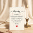 Beixian Sweet Thank You Card for Love People, Thank You Cards With Envelope for Him Her, Funny Thank You Cards Gifts