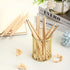 Fumete Natural Wooden Pencils Pack, Hexagonal Grip HB Graphite Pencils for Classroom Office (260 Pieces)