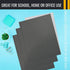 Better Office Products Gray Paper 2 Pocket Folders - 50 Pack, Letter Size, Matte Texture with 3 Metal Prong Clips