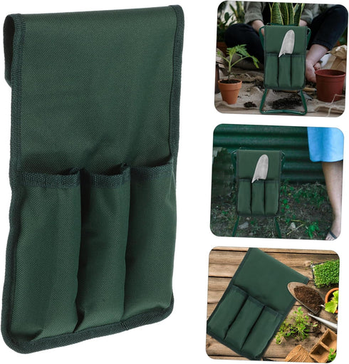Portable Gardening Kneeler with Tool Storage Bag for Weeding