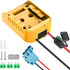 Power Wheels Adapter for Dewalt 20V Battery, Converter Kit with Fuse, Switch, and 12AWG Wire Harness Connector