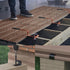 48-Pack Black Stainless Steel Deck Start Clips, Concealed Fasteners with Deck Screws for 400 Sqm, Includes 2 Drill Bits