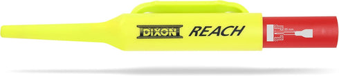 DIXON Industrial REACH- Deep Hole Permanent Marker, Red, 1-Count (14202)