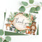 JarThenaAMCS 50 Packs Woodland Thank You Cards Woodland Animal Watercolor Greeting Cards