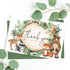 JarThenaAMCS 50 Packs Woodland Thank You Cards Woodland Animal Watercolor Greeting Cards