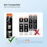 E-Z Ink Replacement Ink Cartridge for Canon PGI-280XXL CLI-281XXL (15 Pack) - Compatible with PIXMA Printers