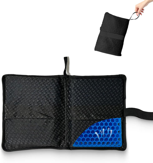 DZHPSRSZ 14 x 9.6 Inches Portable Cooling Gel Seat Cushion,Gel Seat Cushion for
