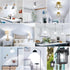 A19 LED Light Bulb, 12-Pack, 60 Watt Equivalent, 5000K Daylight White, 850 Lumen, E26 Base, Non-Dimmable, 9W Bright