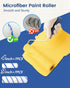 32PCS 2 4 4 inch 9 inch Paint Roller Kit with Extension Pole - to FT Pole, Paint Rollers, Paint Brushes for Walls