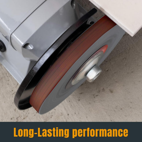POWERTEC 414204A 1 x 42 Inch Sanding Belts, 40 Grit Aluminum Oxide for Belt Sander, 10PK