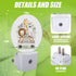 0.5W Safari Animals Night Light,Cute Lion Elephant and Giraffe Night Lights Plug into Wall for Kitchens Toilets Bedroom
