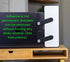 Removable Multi-Use Memo Board, 11.8" x 4.3" Magnetic Whiteboard - Desk Mirror, Phone Mount, Document Holder & More