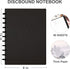 Yoment Discbound Notebook, Refillable 5 Subject Notebook, 9in x 12in, Customizable Spiral Journal for Work School