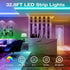 32.8ft DAYBETTER Led Strip Lights Kit with Remote and Power Supply Color Changing