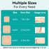6"x6" 5 Pack Dimora Silicone Foam Dressing with Border Adhesive Waterproof Wound Dressing Bandage for Wound Care