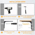 10" 8" Countertop 4 x Metal Shelf Brackets, Heavy Duty L Hanging Angle Brackets, Iron Wall Bracket for Support, Corner