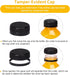 20pcs 16oz SUPERLELE Juice Bottles, Plastic Juicing Bottles with Caps, Clear Drink Containers with Lids for Drinking