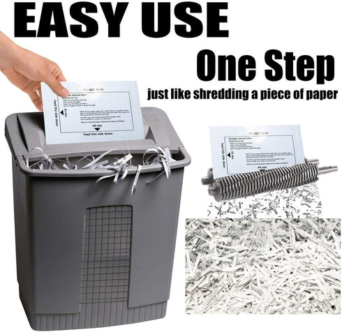 Shredder Lubricant Sheets & Cleaning Sheets for Paper Shredders (20 Count)