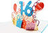 iGifts And Cards Happy 16th Birthday 3D Pop Up Greeting Card – Sweet Sixteen Gift for Granddaughter, Grandson