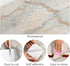 VaryPaper 15.7"x78.7" Glossy Marble Contact Paper, Waterproof Peel and Stick Wallpaper for Kitchen Cabinets