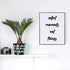 Mr. Pen Dry Erase Board - 14” x 11” Black Aluminum Frame with Marker, Small Magnetic White Board for Wall