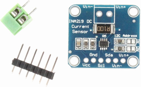 NOYITO INA219 Bi-directional DC Current Power Supply Sensor Breakout Module (Pack of 2)