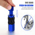 15 Pieces 1/4" NPT Aluminum Air Coupler and Plug Kit, Quick Connect Air Fittings, Industrial Quick Connector Set