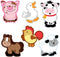 Farm Animal Bulletin Board Cutouts - 48 Pieces for Educational Learning Activities for Kids