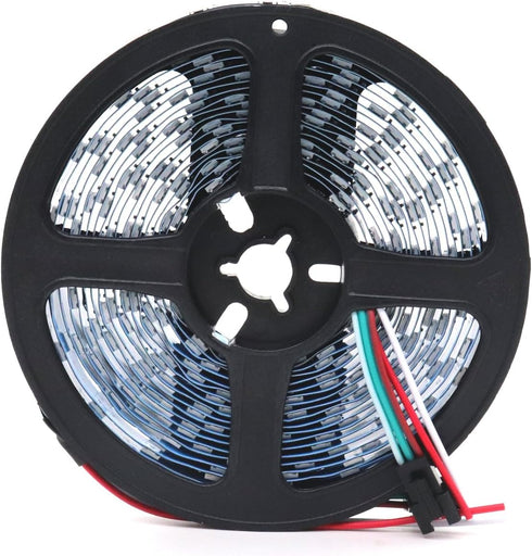 ADRESUNO WS2812B WS2811 WS2812 60Pixels/m 5050 DC5V (16.4FT 300LEDS LED Strip Individual Addressable Light IC SMD RGB