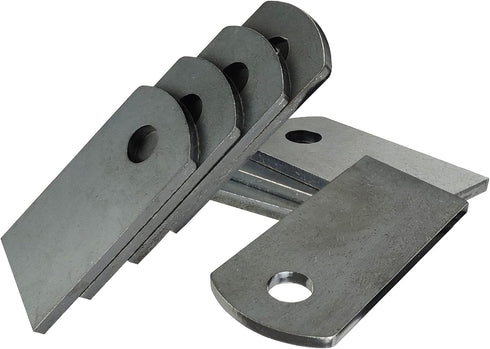 Weld on Steel Tabs, Premium 9 Gauge A36 Hot Rolled Mild Steel, 1-1/4"x2-3/8" with 3/8" Hole