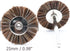 18pcs Nylon Bristle Buffing Polishing Wheel Brush, Grinding Power Rotary Cleaning Tools for Various Uses