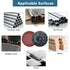Lainballow 50 3 inch 80 Pcs Sanding Discs, Grit Grinding Pads, R-Type Roll Lock Sandpaper Discs, Quick Change Grinding