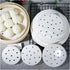 Generic 100Pcs Tools(8in) Steamed Paper Buns Pastries Non-stick Dim Sum Bread Bakery Restaurant Kitchen Cooking
