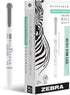 Zebra Pen Mildliner Double-Ended Highlighter Marker Set, Broad and Fine Point Tips, No Bleed Dark Gray Ink