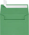 LUXPaper 4Bar A1 Invitation Envelopes | 50 Qty | Peel & Press | 3 5/8" x 5 1/8" | Holiday Green | 80lb. Text