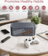 9.25 5 3 inches LOFICOPER Medication Lock Box, Lockable Storage Box, Childproof Lock Box, Refrigerator Snack Food