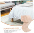 4pcs STOBOK Rubber Wood Furniture Legs for Chairs and Tables Easy to Install Furniture Feet Accessories Compact