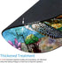 Sea Turtle Lonely Swim Oil Painting Mousepad, Custom Round Mouse Pad 7.9 x 7.9 x 0.12 Inch