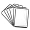 30Pcs Menu Covers, 8.5 x 11 Inch Single Page 2 View Transparent