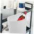 6-Piece Set Rolling Cart Accessory - Space-Saving Cup Holder Organizer