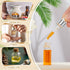 100 Pcs Mini Clear Glass Dropper Bottles Bulk with Cap for Essential Oil Tincture Sample Containers Perfume Liquid (5