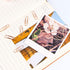 Rose Gold Paper Clips, 200 pcs Smooth Finish Steel Wire Paperclips, 50mm Medium Size for Document Organizing Office